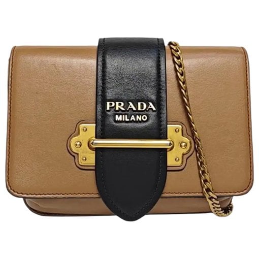 Cahier leather crossbody bag