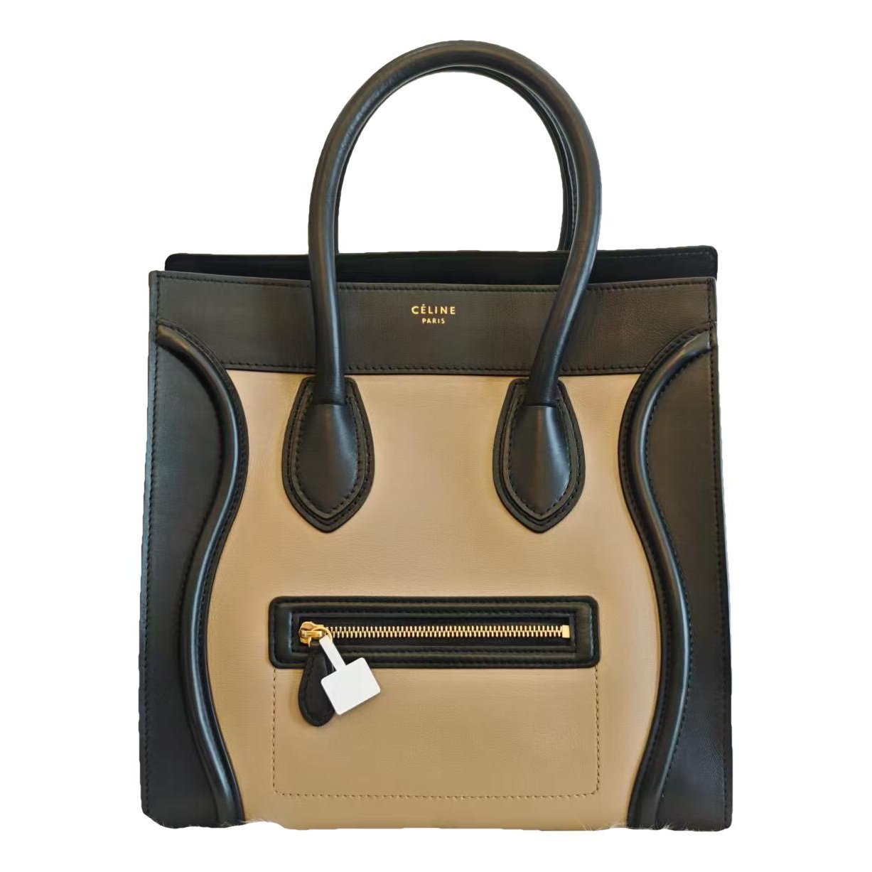 Luggage leather handbag