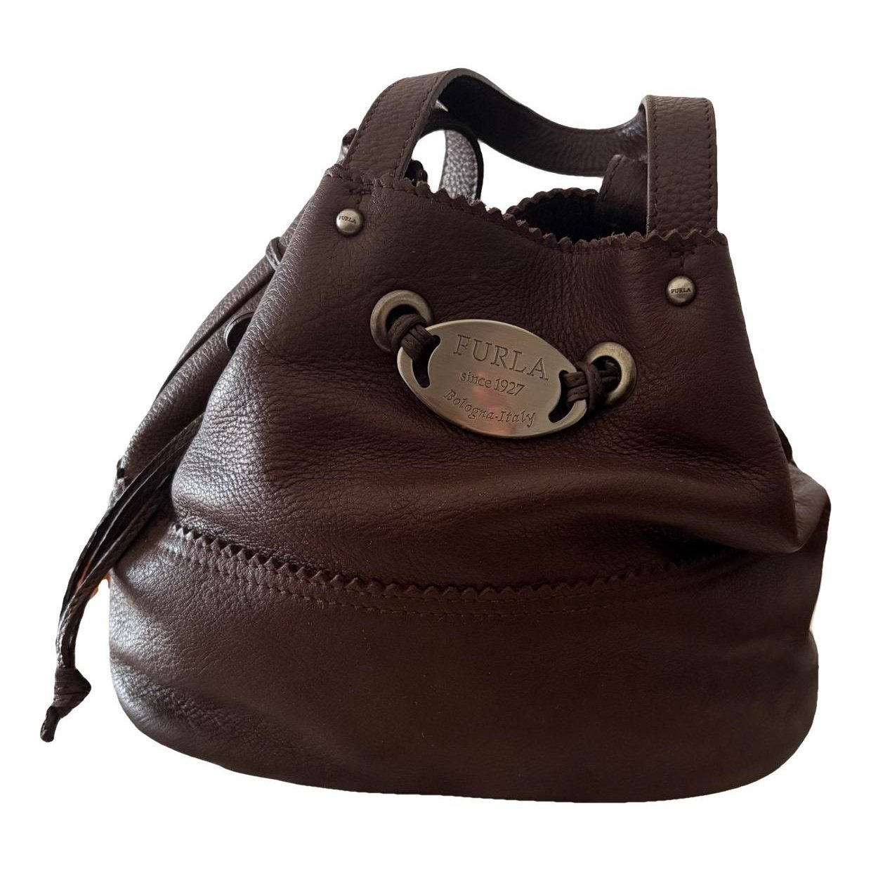 Leather handbag