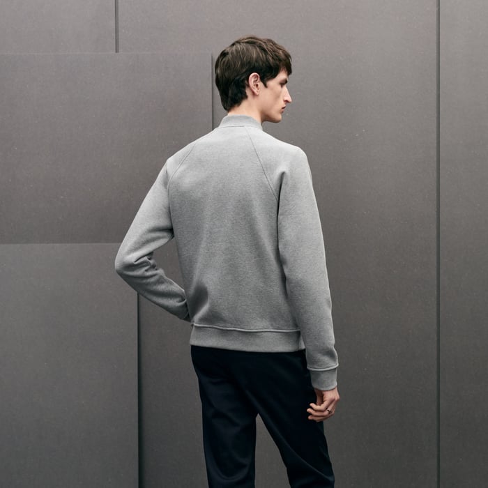 Gris C.d.s. Varsity Jacket