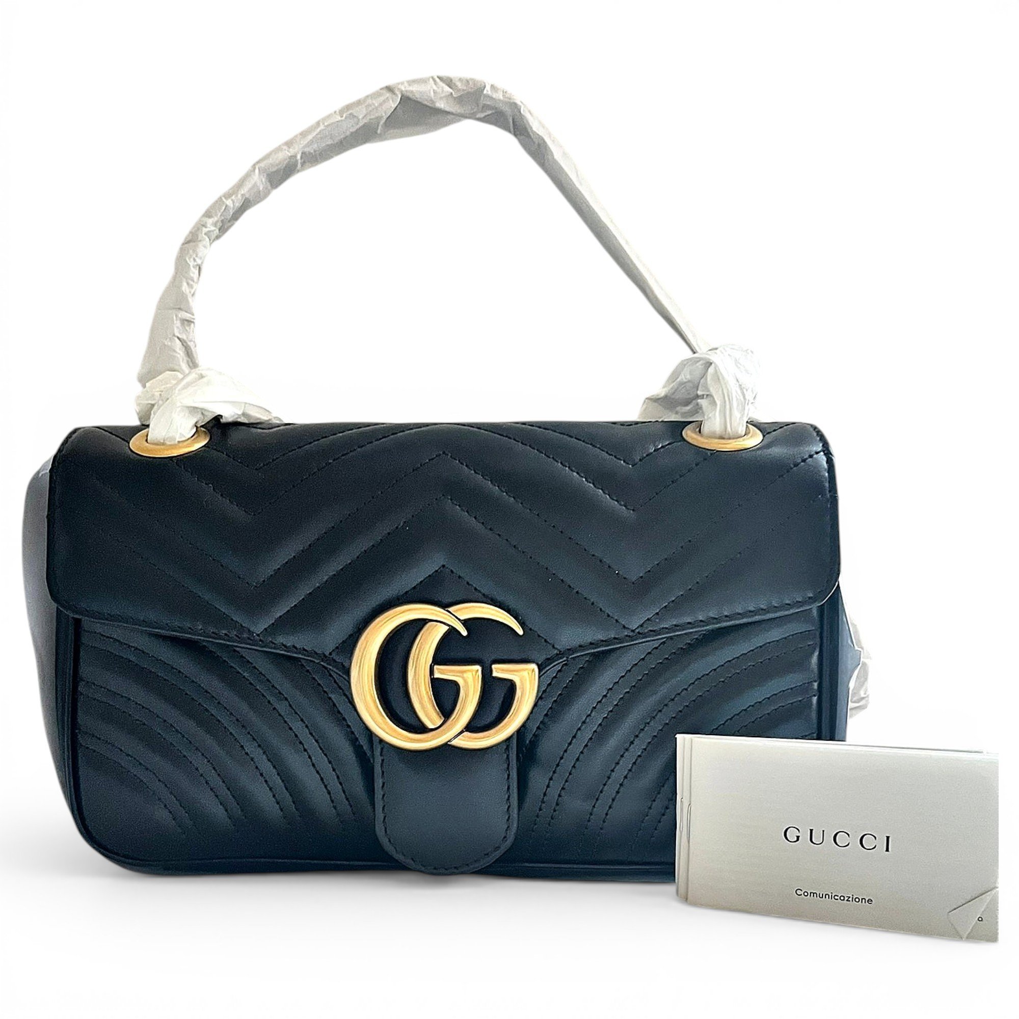 GG Marmont Flap leather crossbody bag