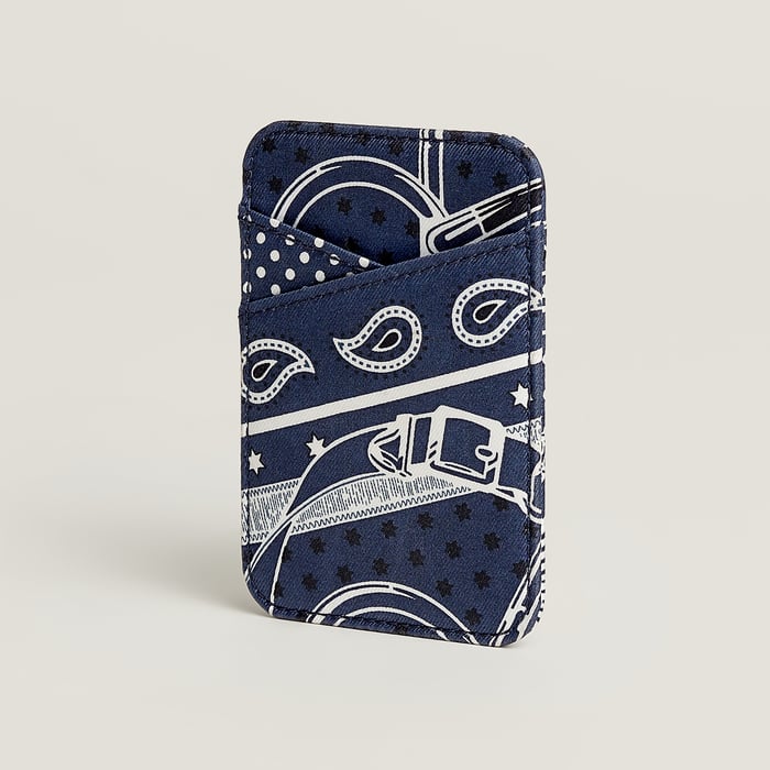 "Bandana Eperon d'Or" Magsafe Card Holder