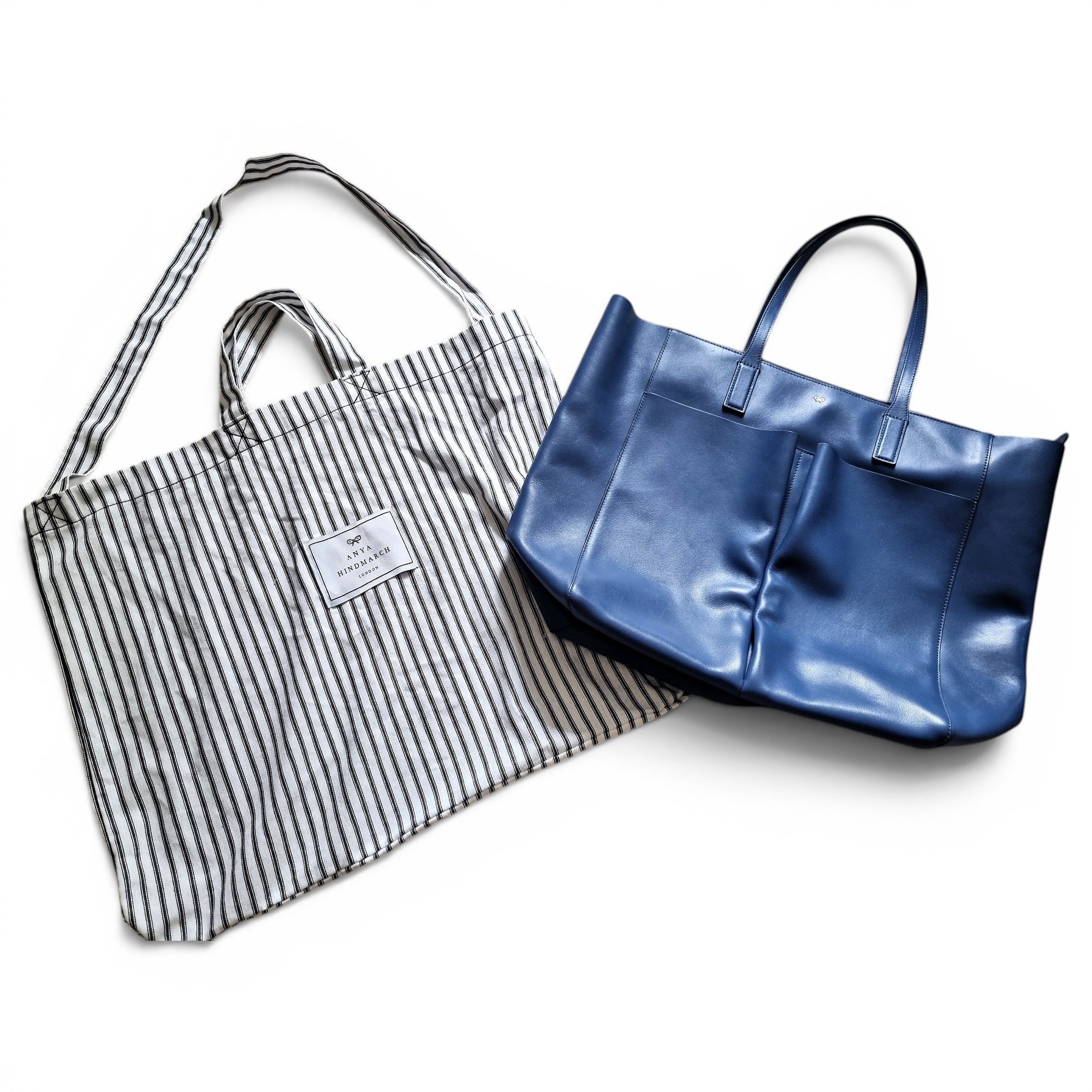 Leather tote
