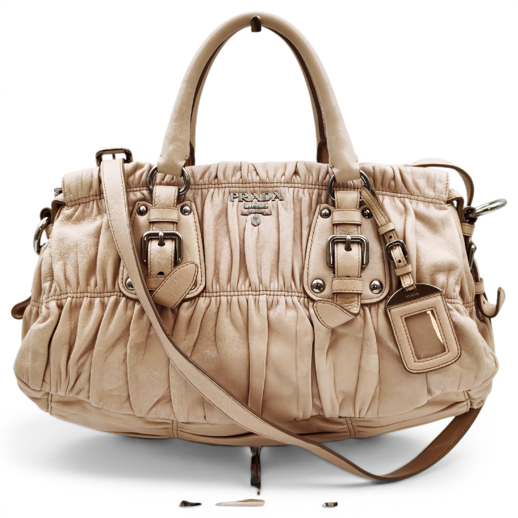 Leather handbag