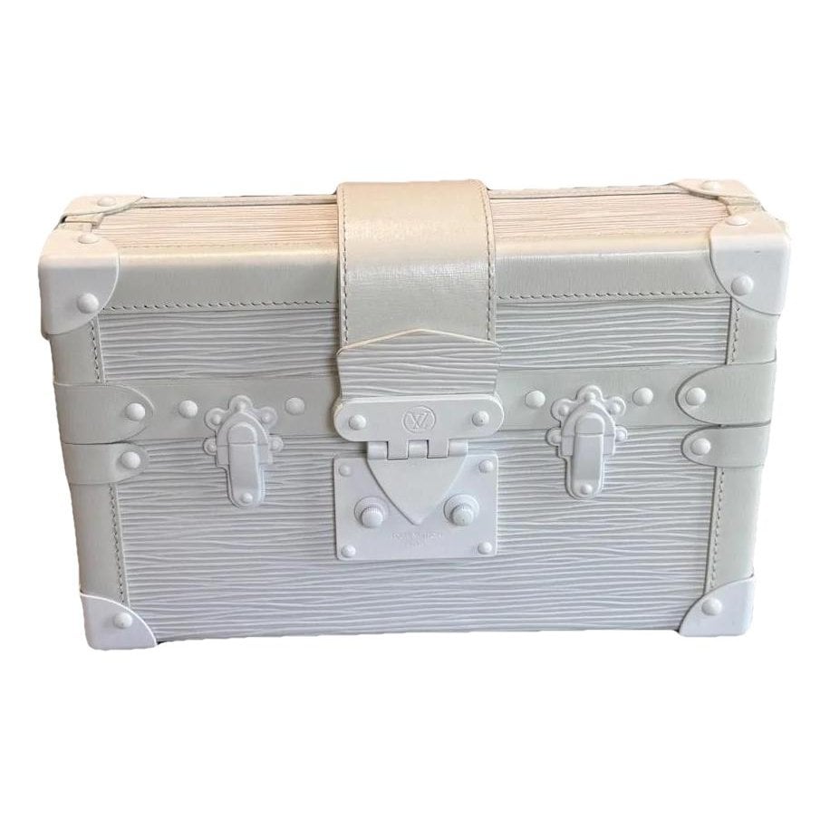Petite Malle leather mini bag