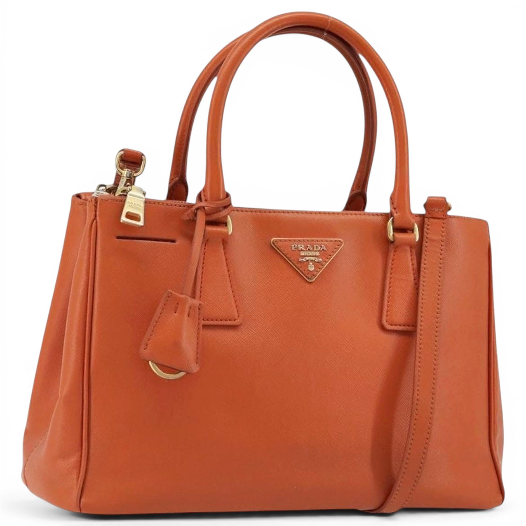 Galleria leather handbag