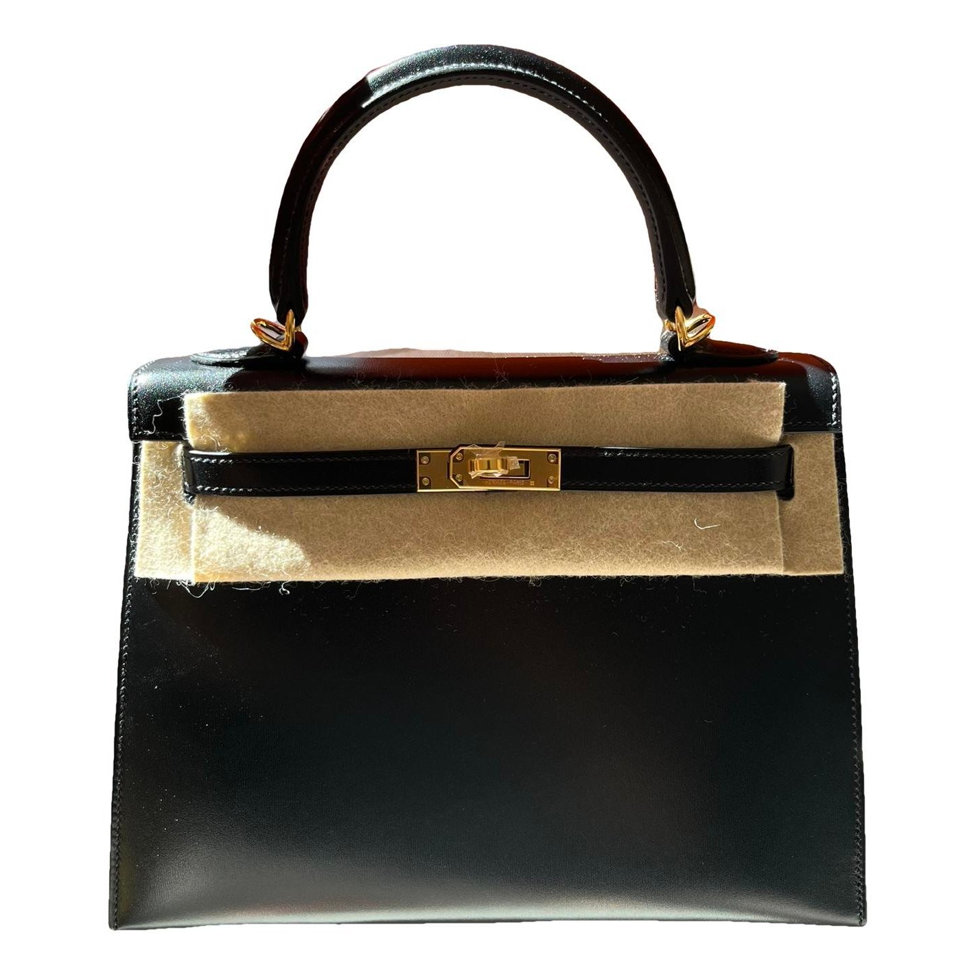 Hermes Kelly 25 Handbag Black