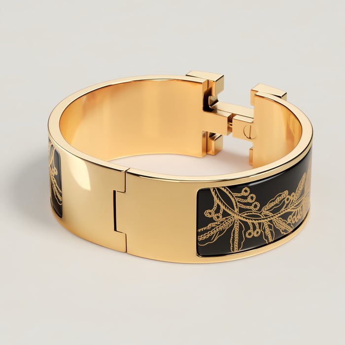 Clic Clac H Poste Et Cavalerie Bracelet