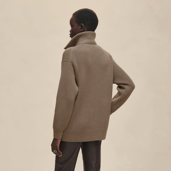 Wool Knit Jacket