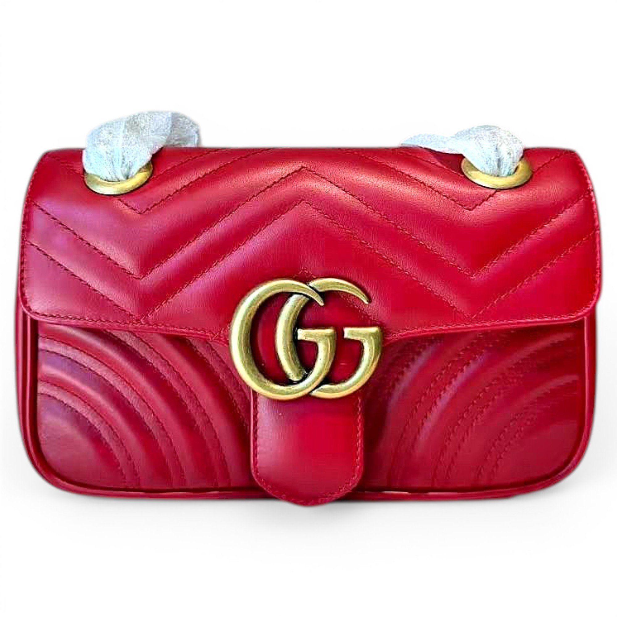GG Marmont Flap leather handbag