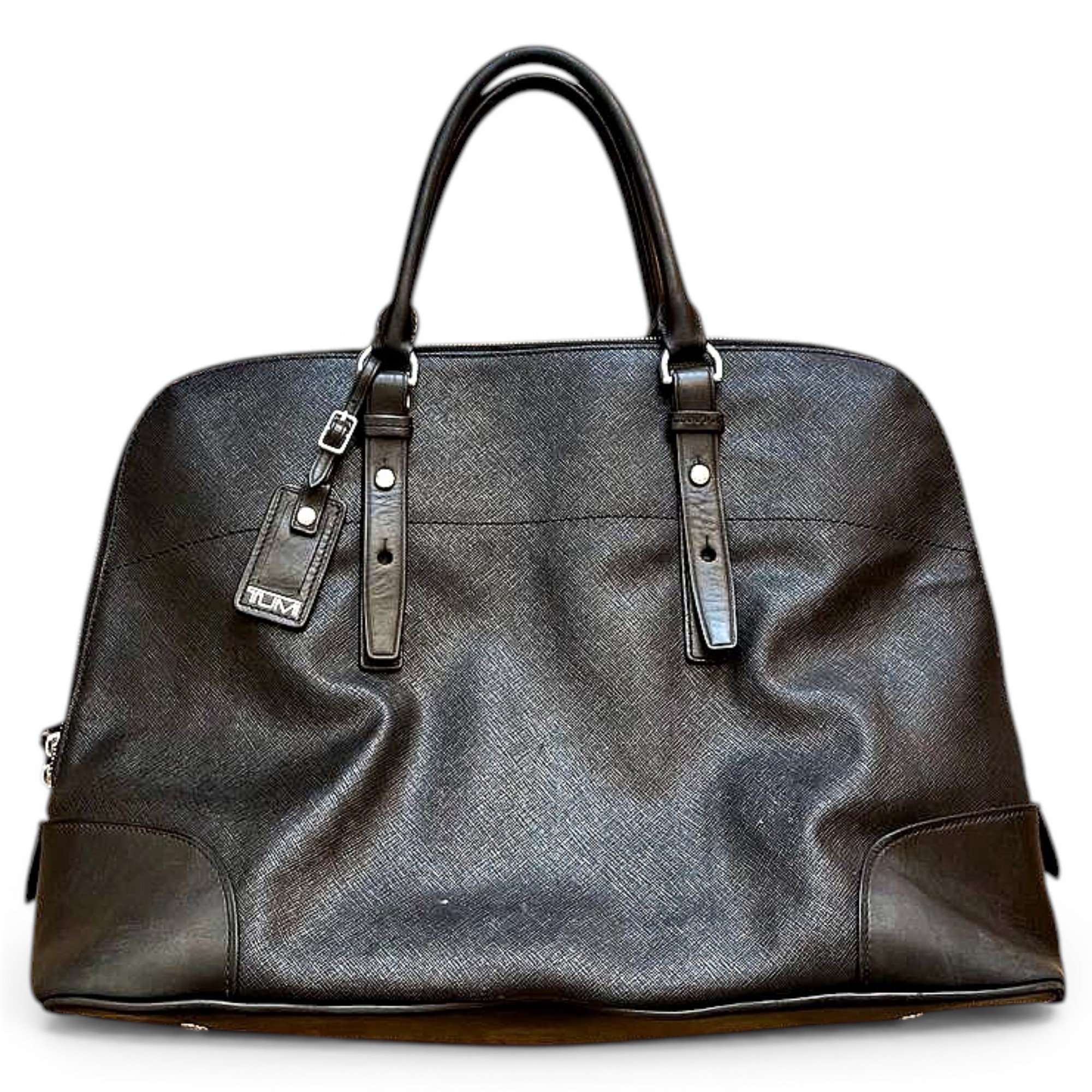 Leather tote
