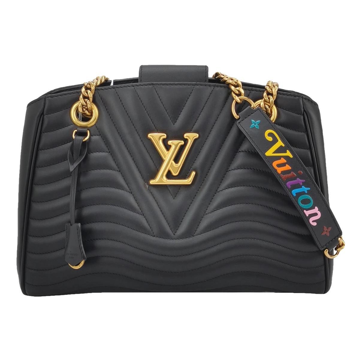 New Wave leather handbag