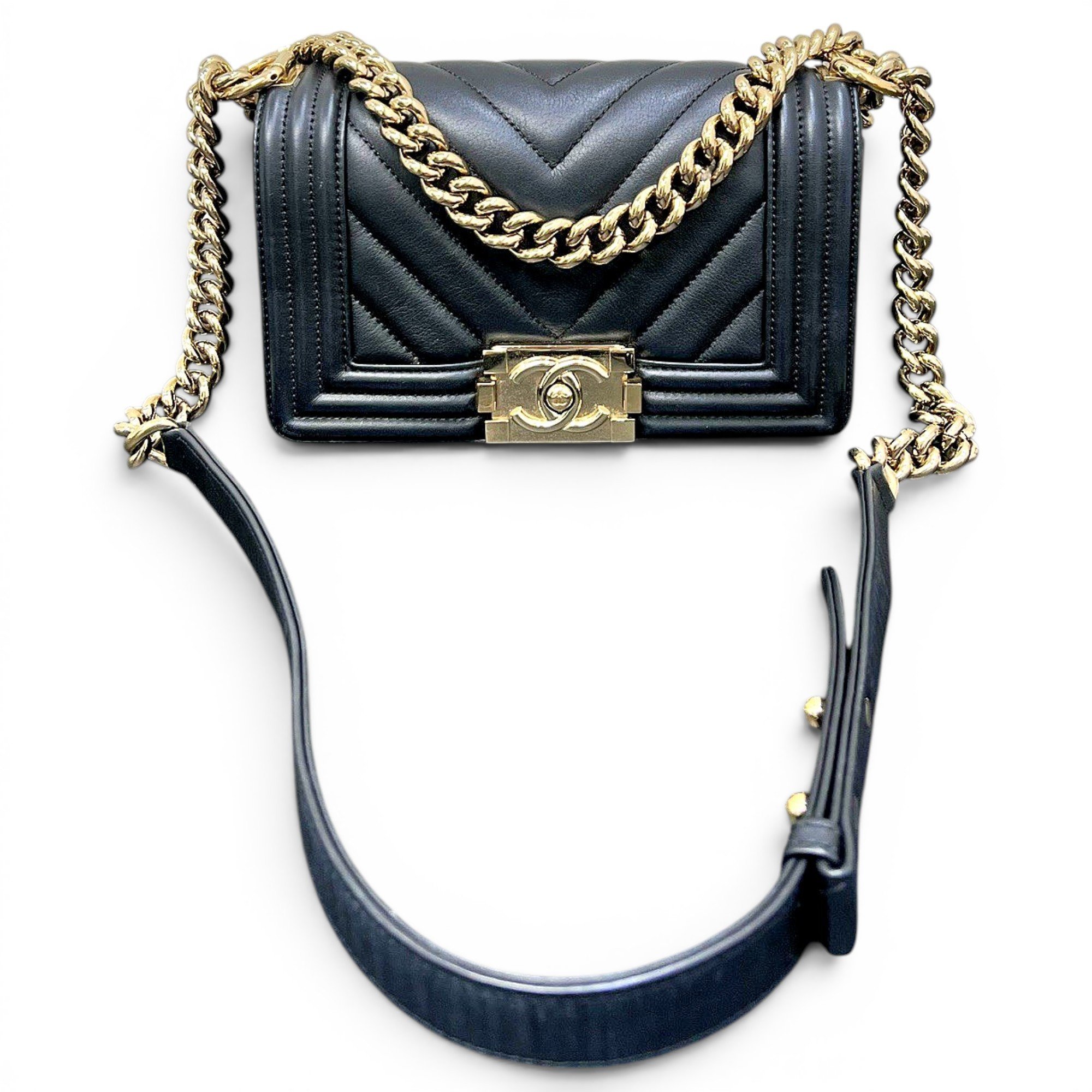 Boy leather handbag