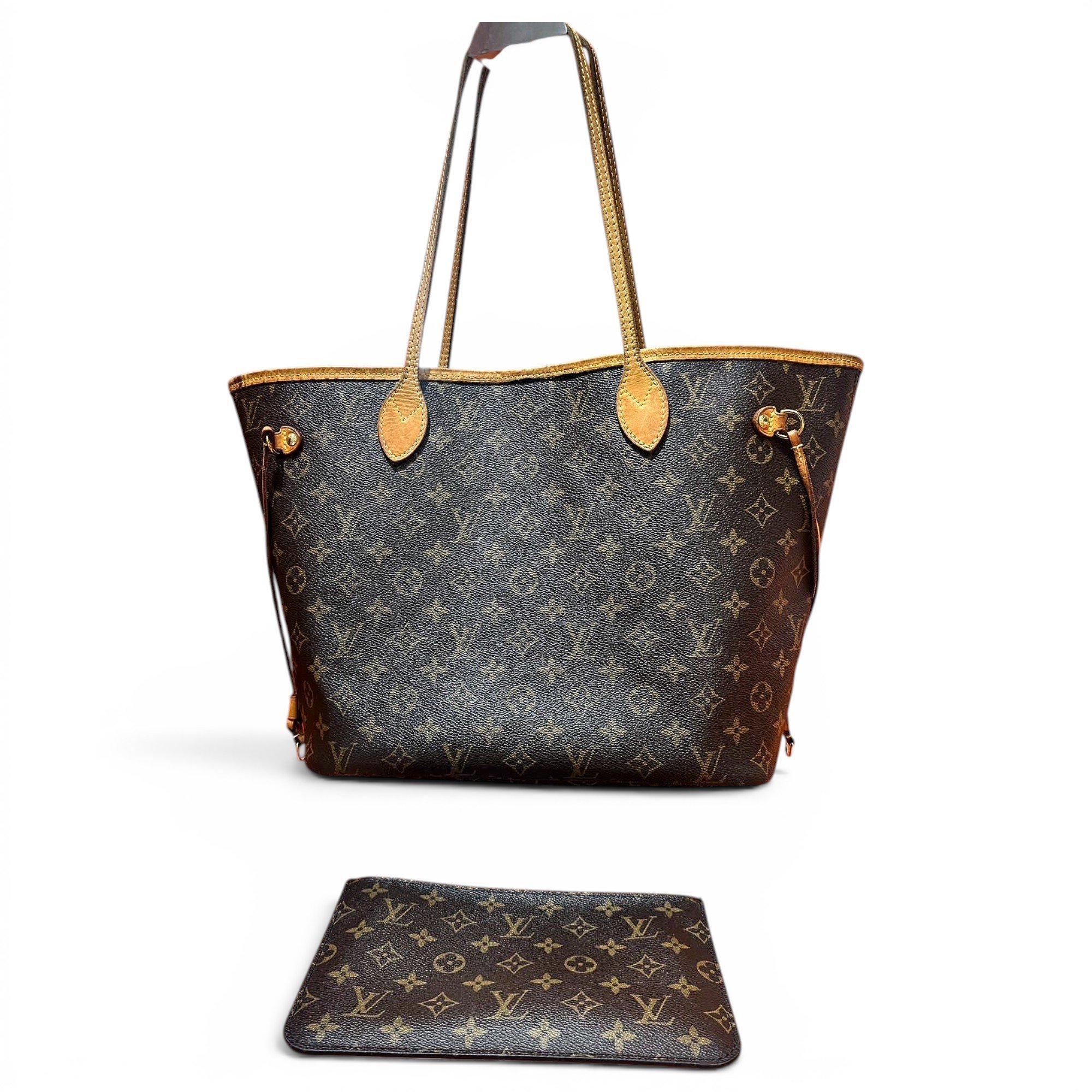 Neverfull leather tote