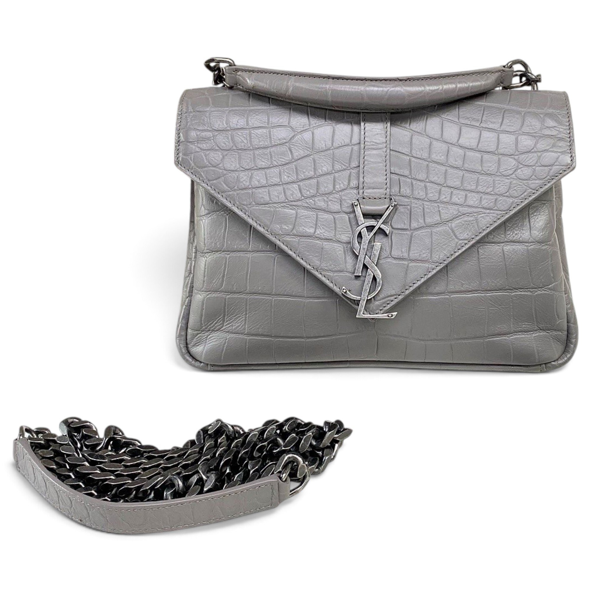 Collége monogramme leather handbag