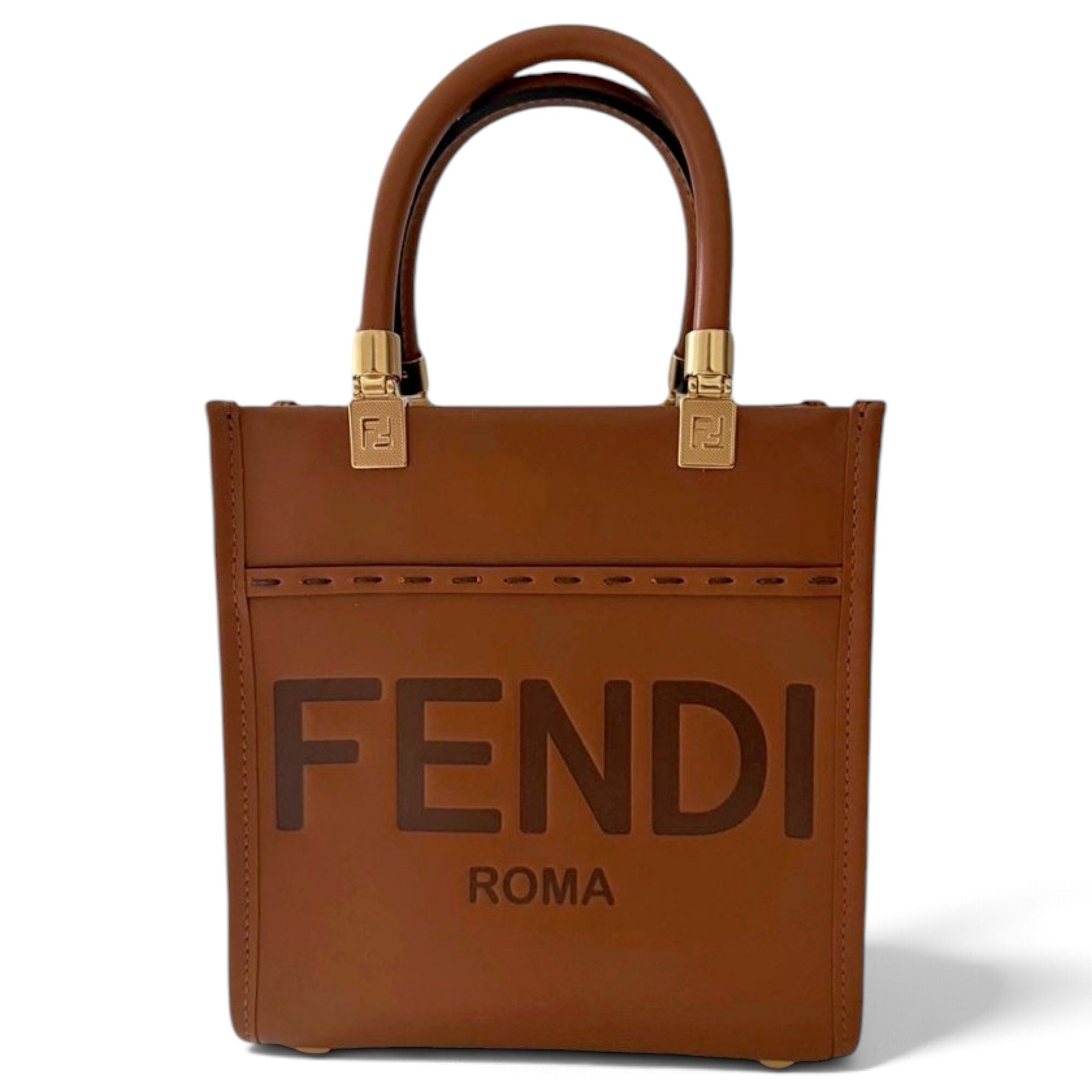 Sunshine leather tote