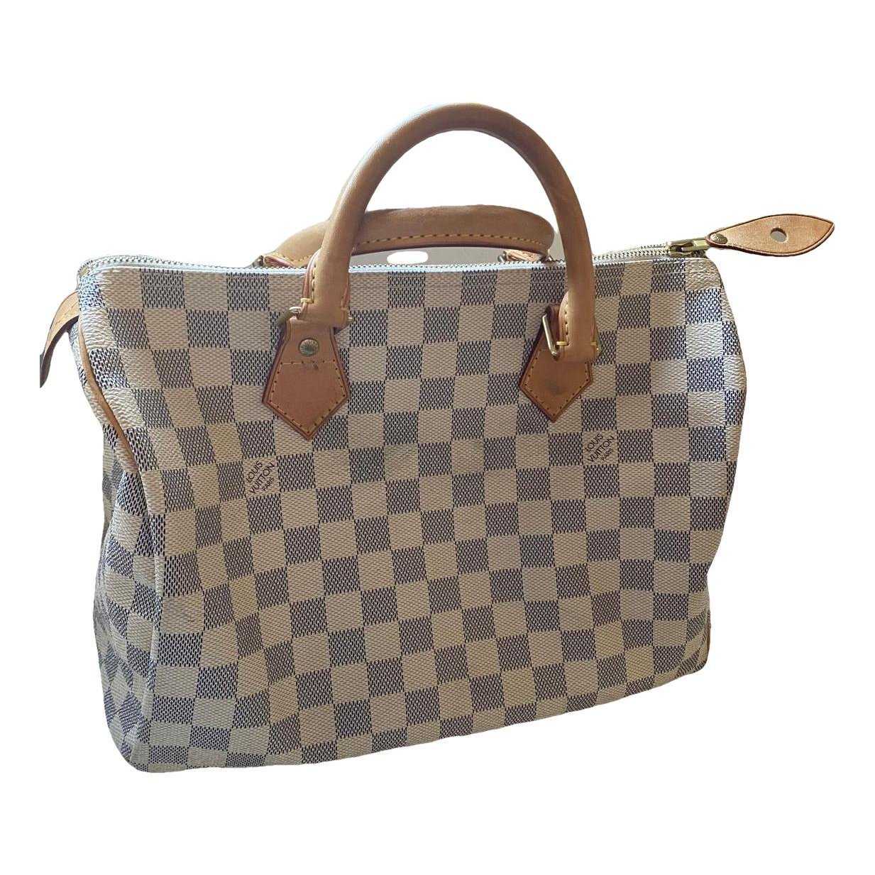 Speedy leather handbag