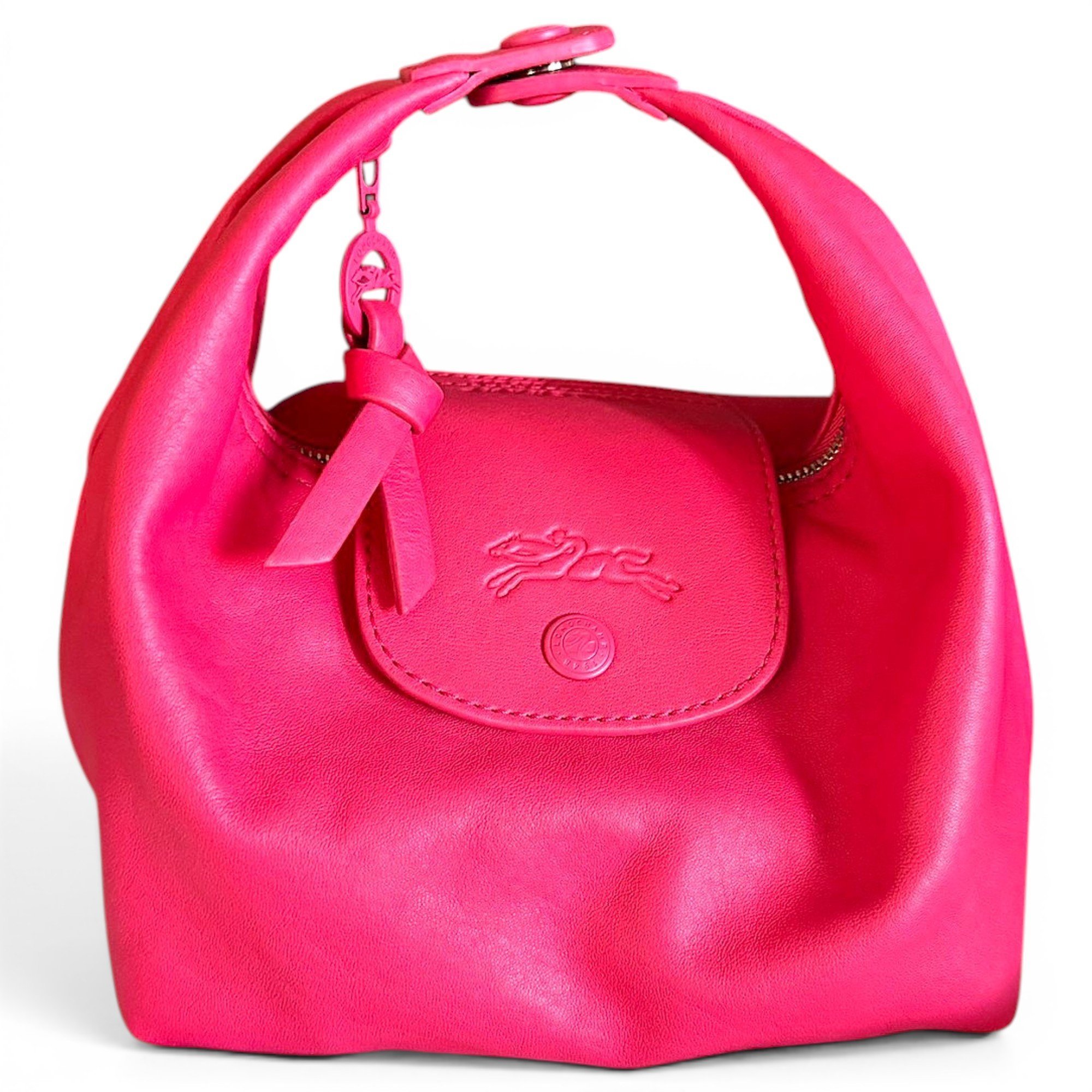 Pliage leather handbag