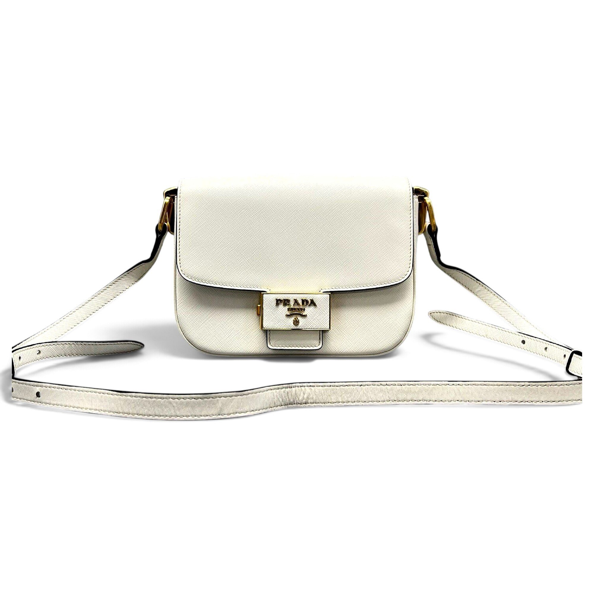 Diagramme leather handbag