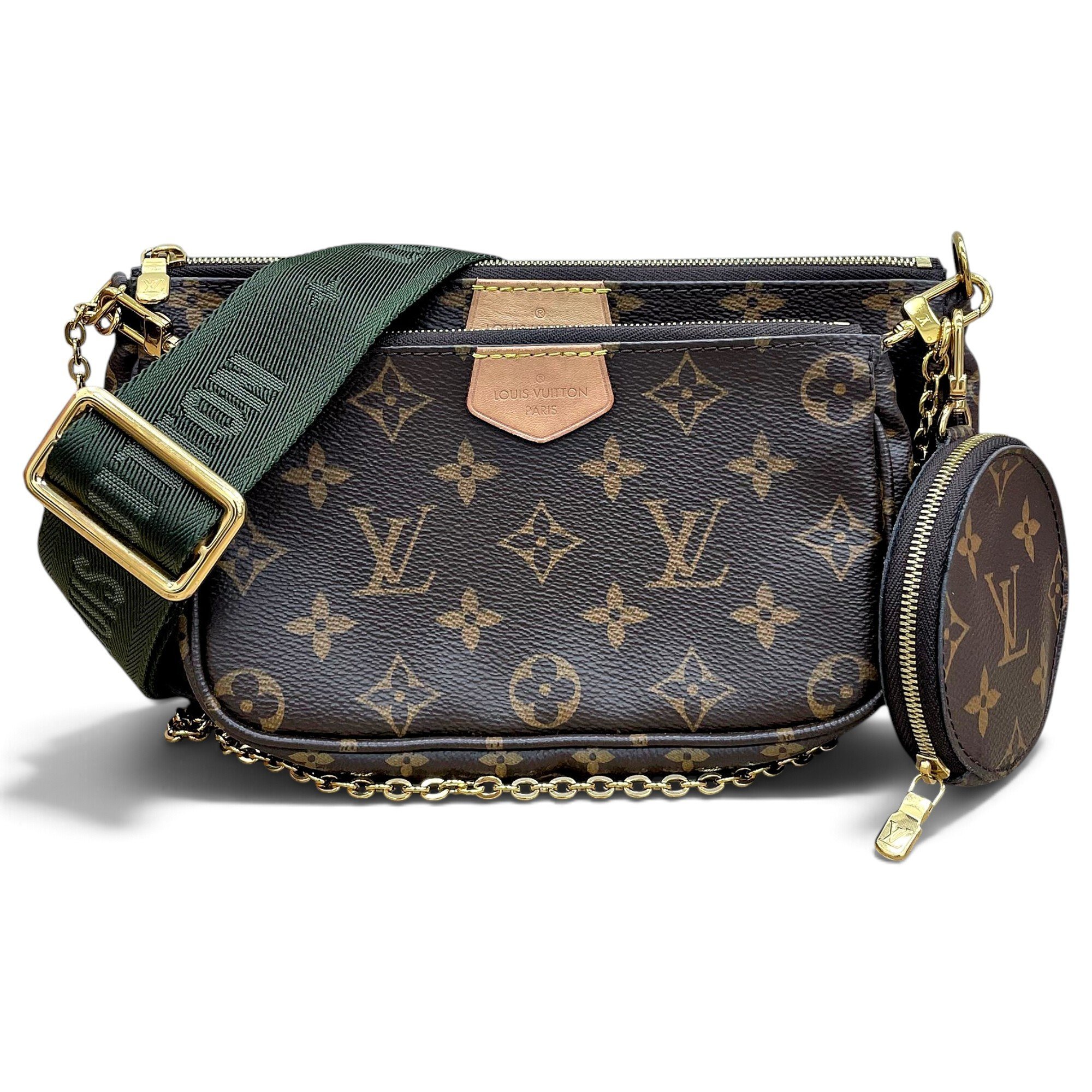 Multi Pochette Accessoires leather handbag
