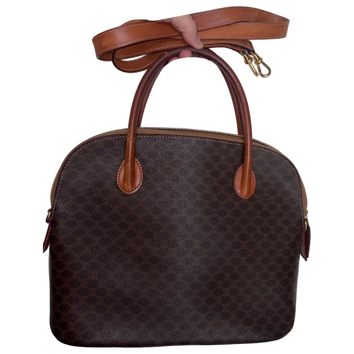 Leather handbag