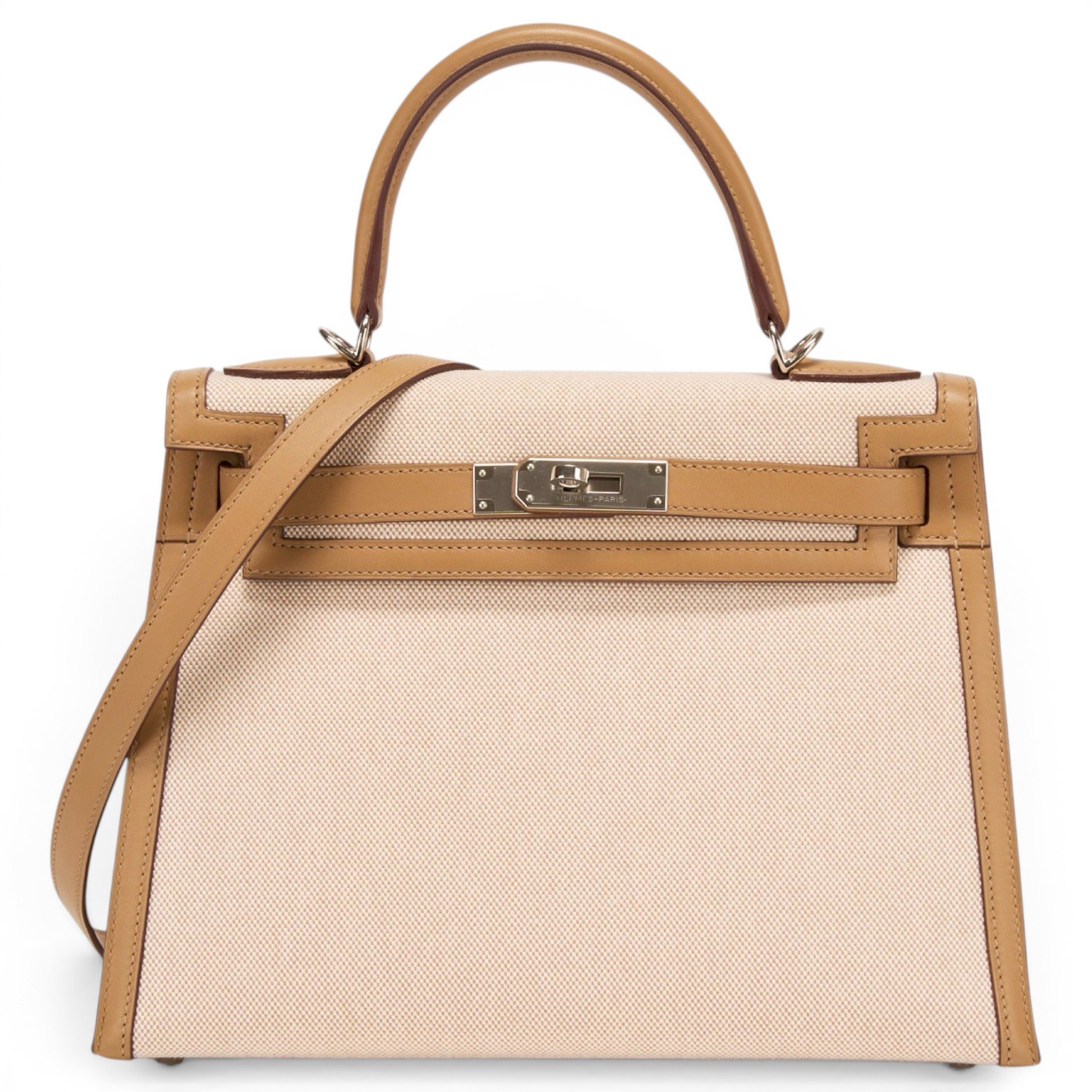 Kelly 28 leather handbag