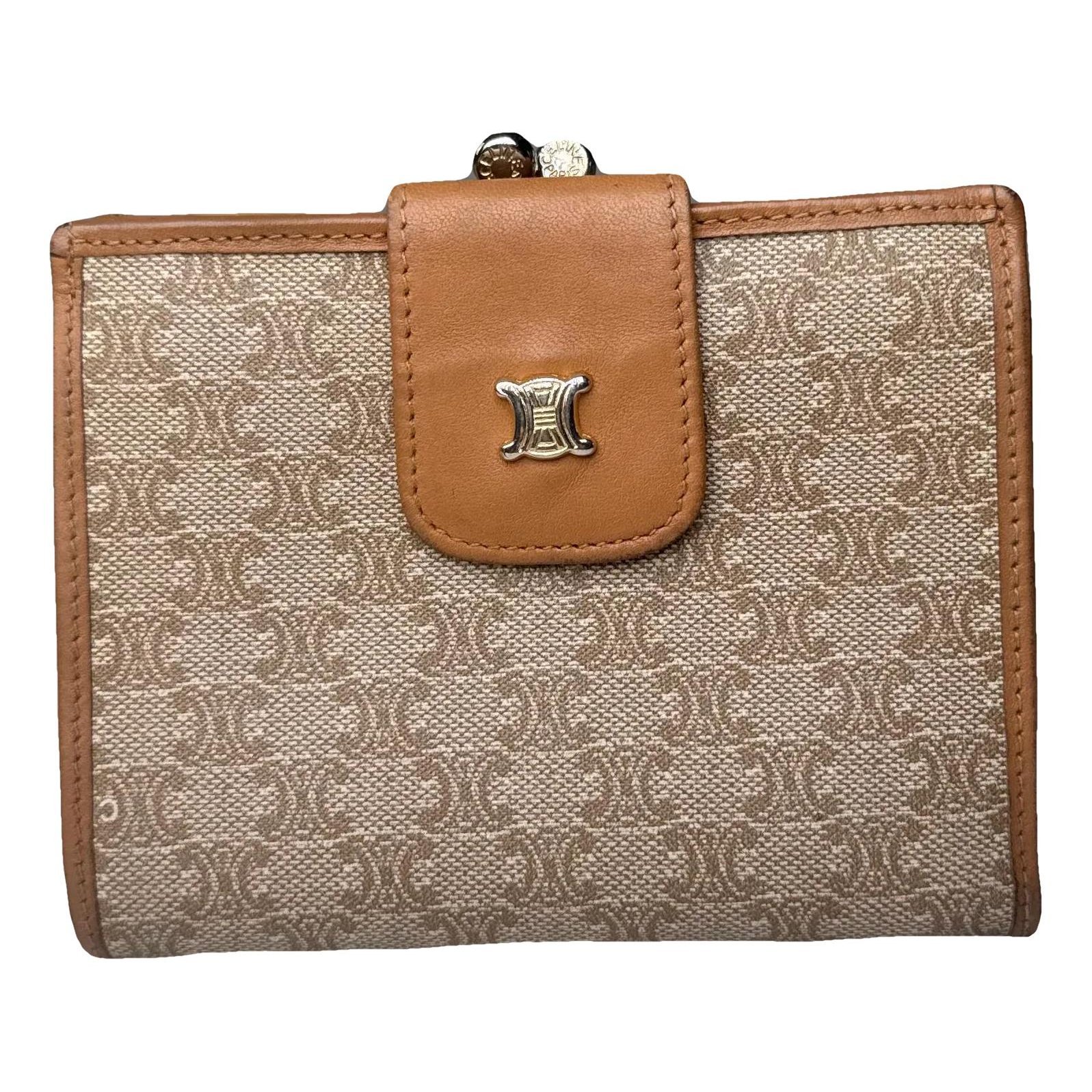 Triomphe leather mini bag