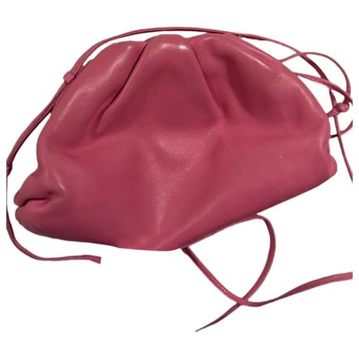 Pouch leather crossbody bag
