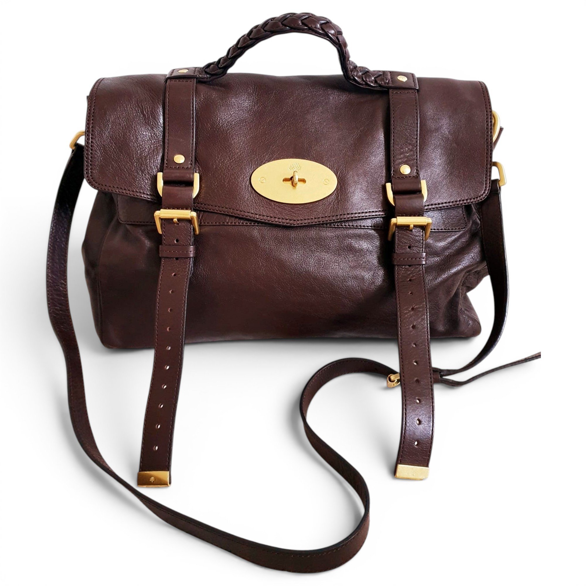 Alexa leather handbag