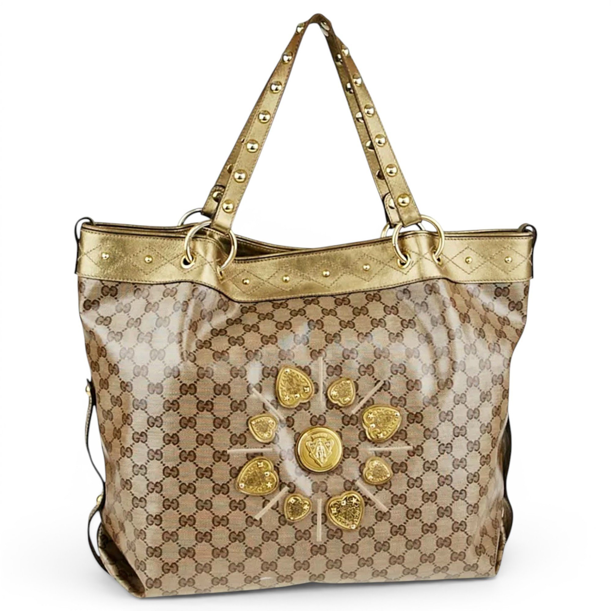 Irina patent leather tote