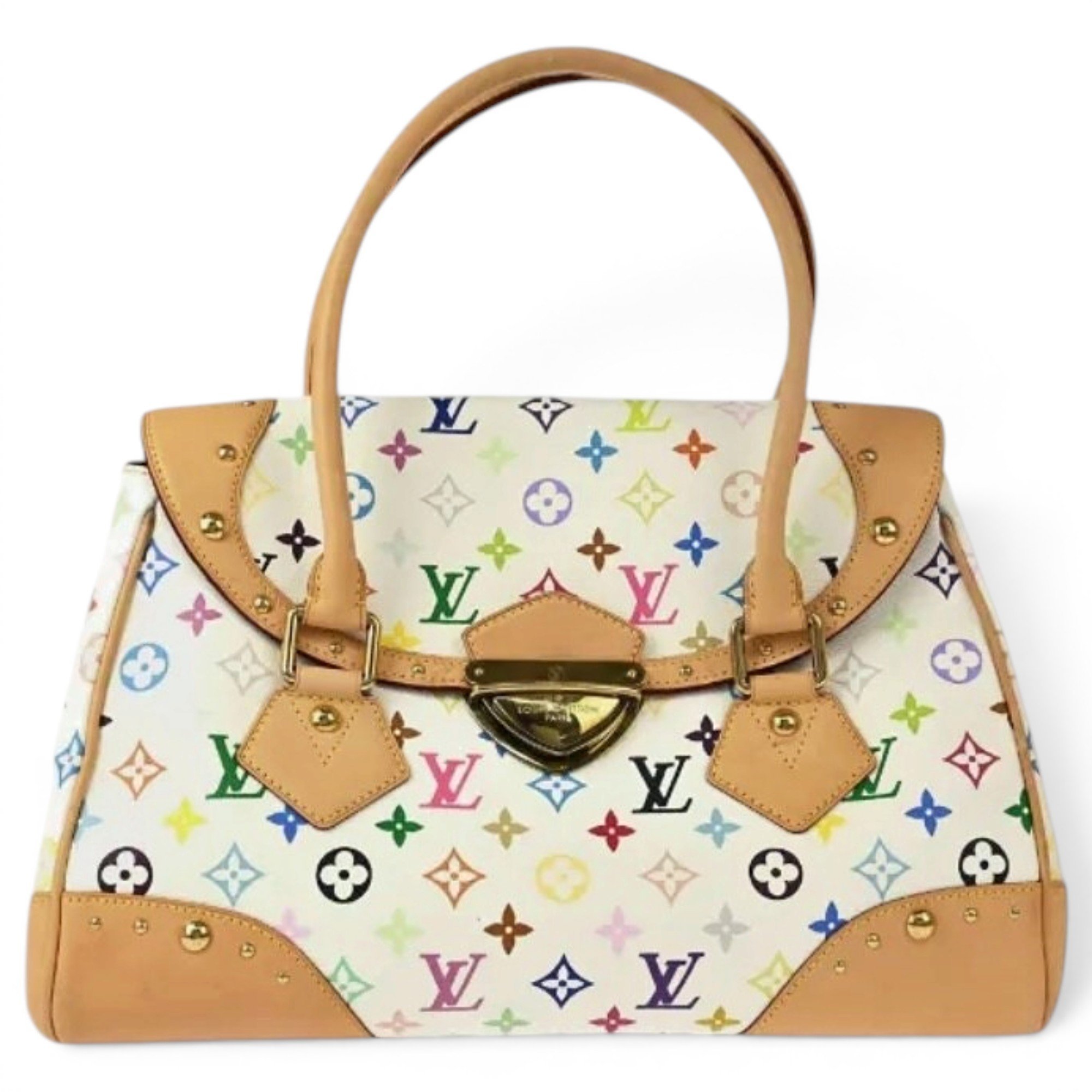 Louis Vuitton Audra leather handbag