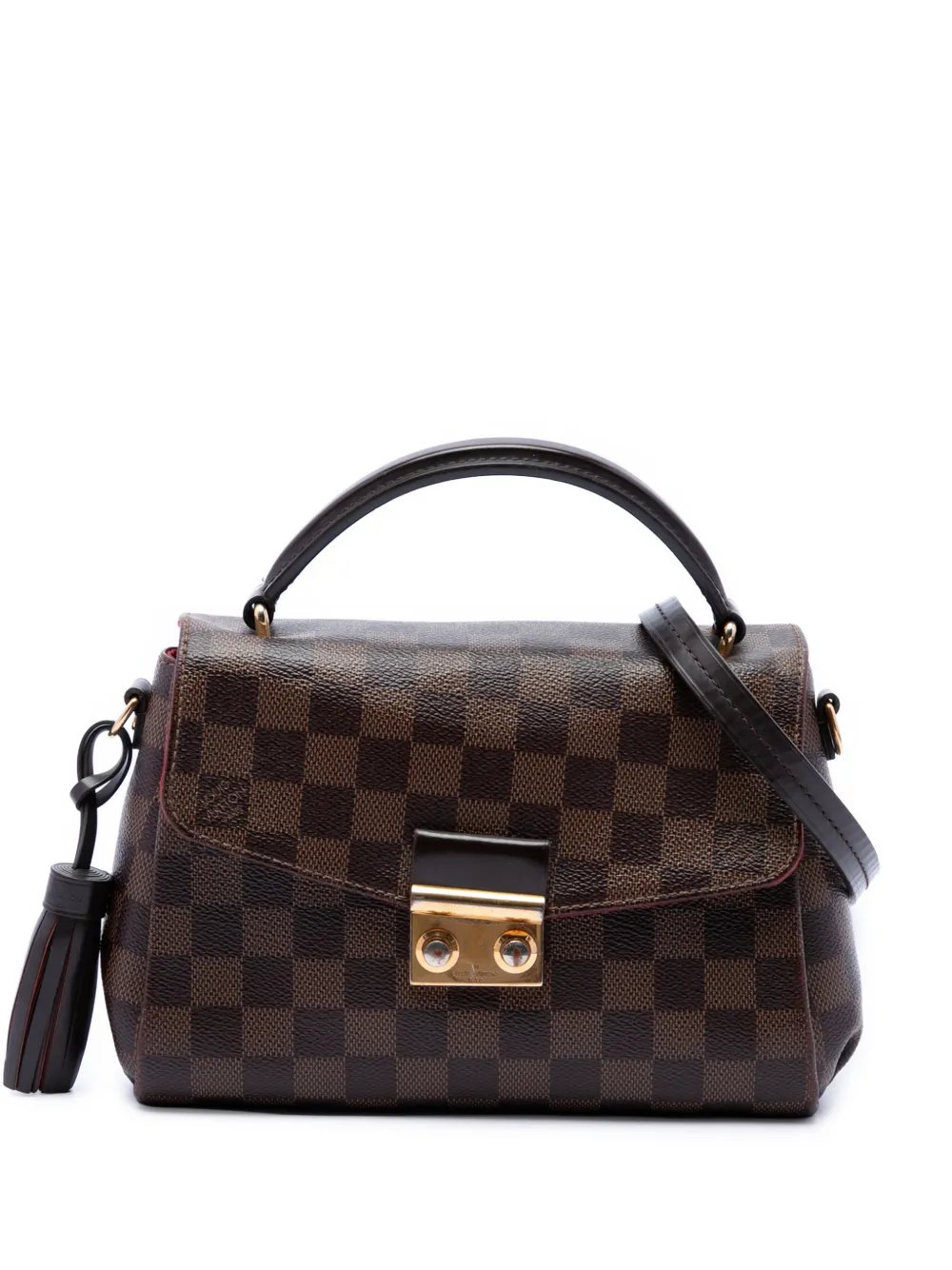2018 Damier Ebene Croisette satchel