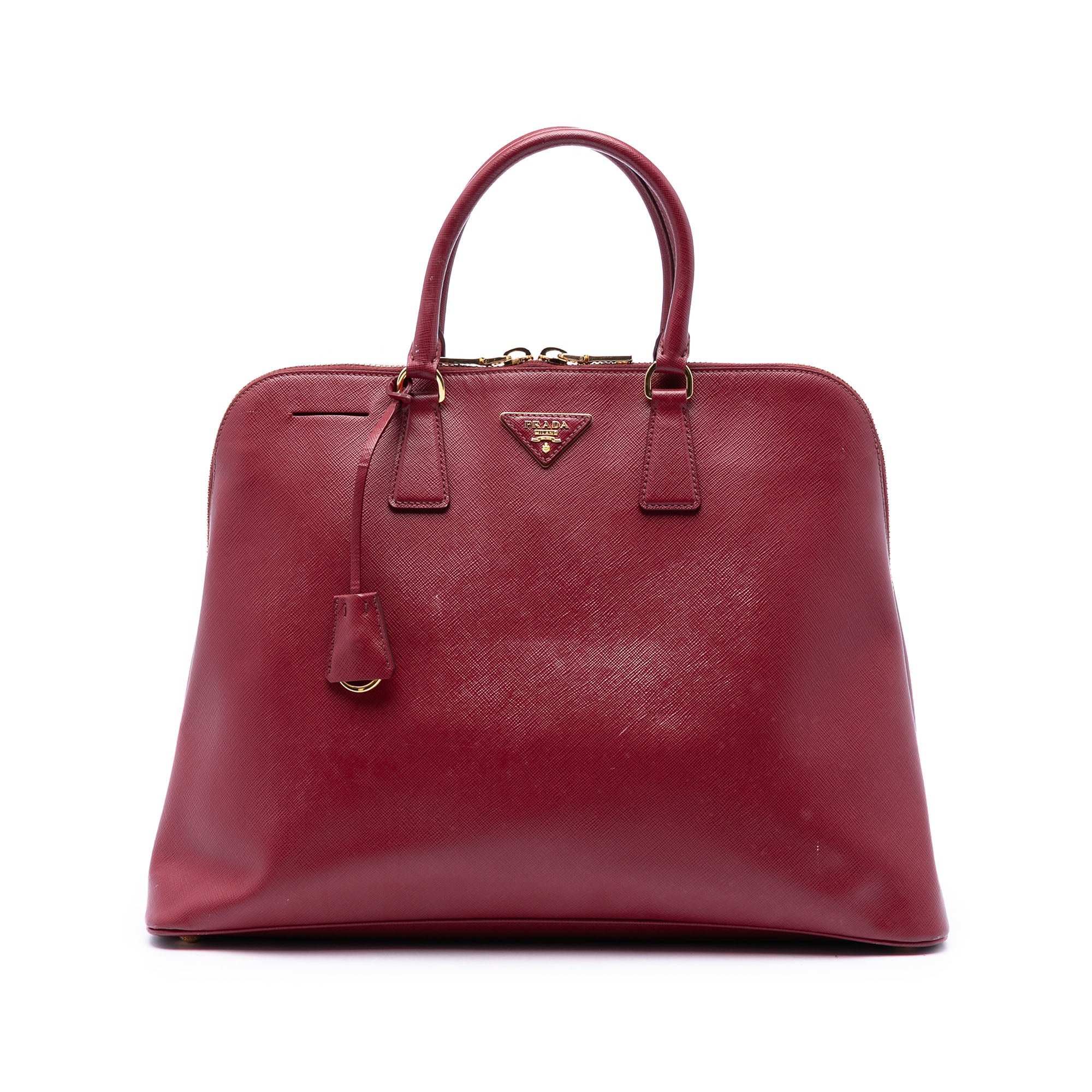 Promenade leather handbag