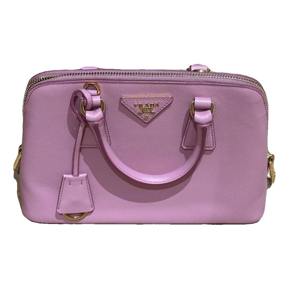 Promenade leather handbag