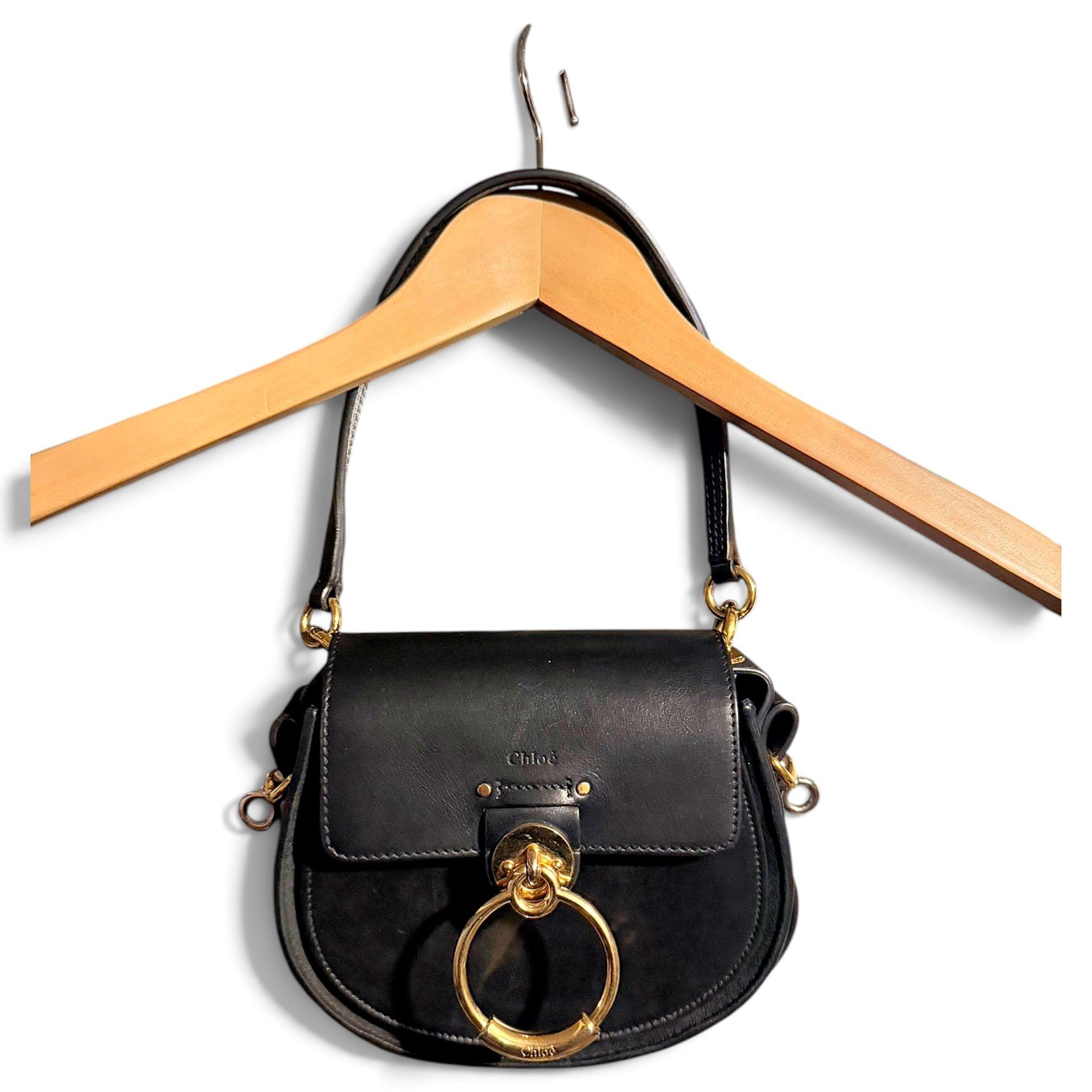 Tess leather handbag