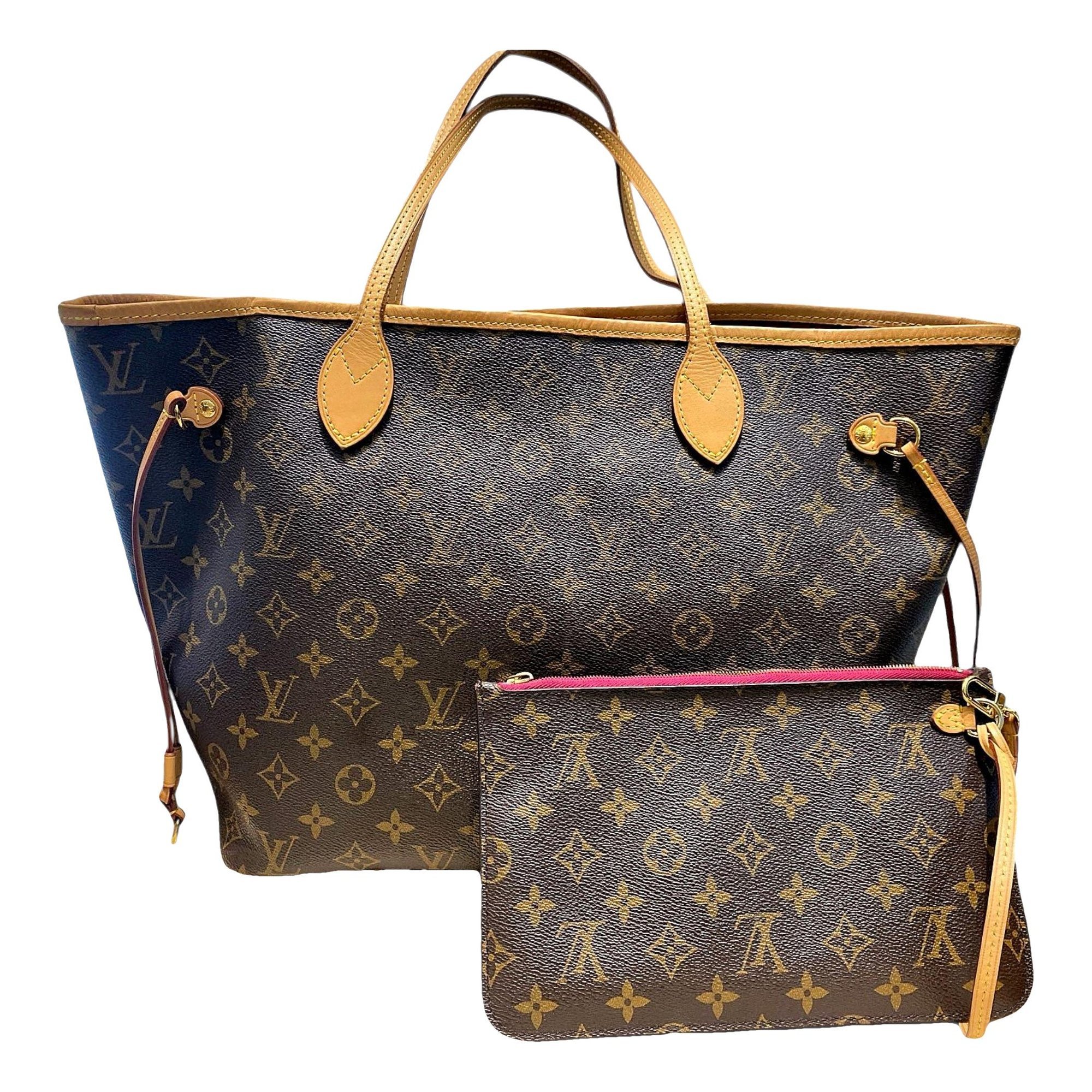 Neverfull leather handbag