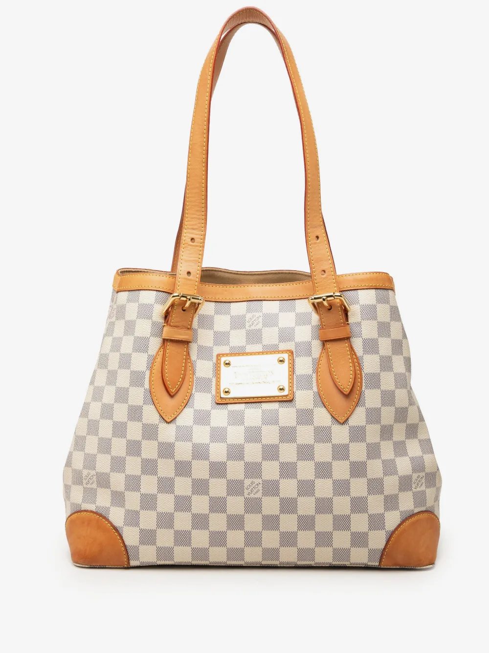 2008 Damier Azur Hampstead MM tote bag
