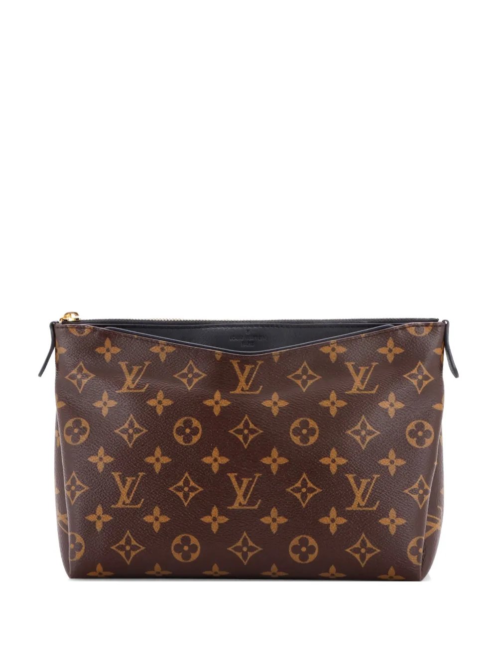 Pallas Beauty Case Monogram Canvas with Leather clutch bag