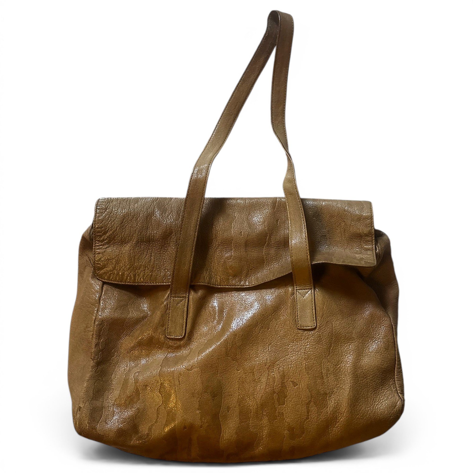 Leather handbag
