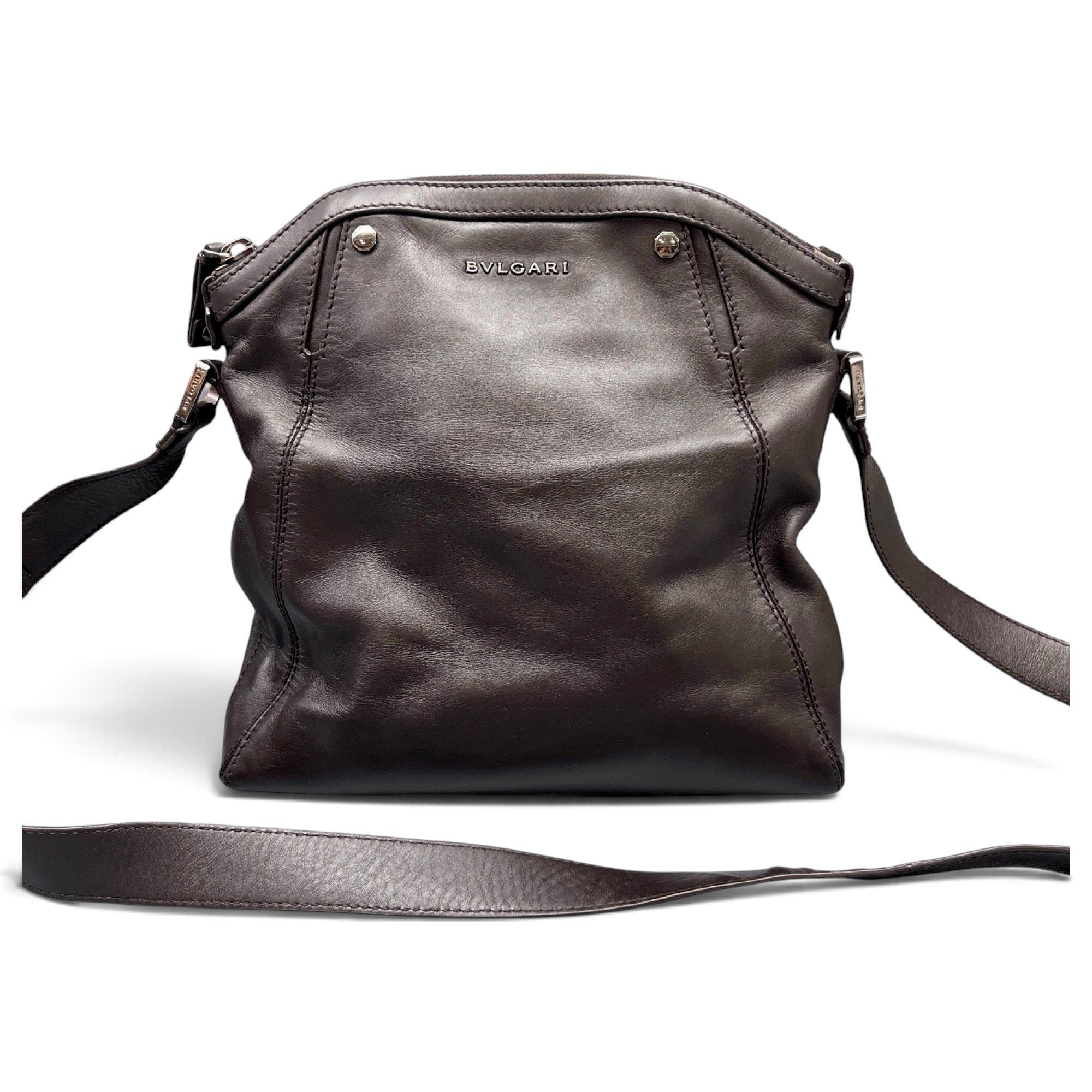 Isabella Rossellini leather crossbody bag