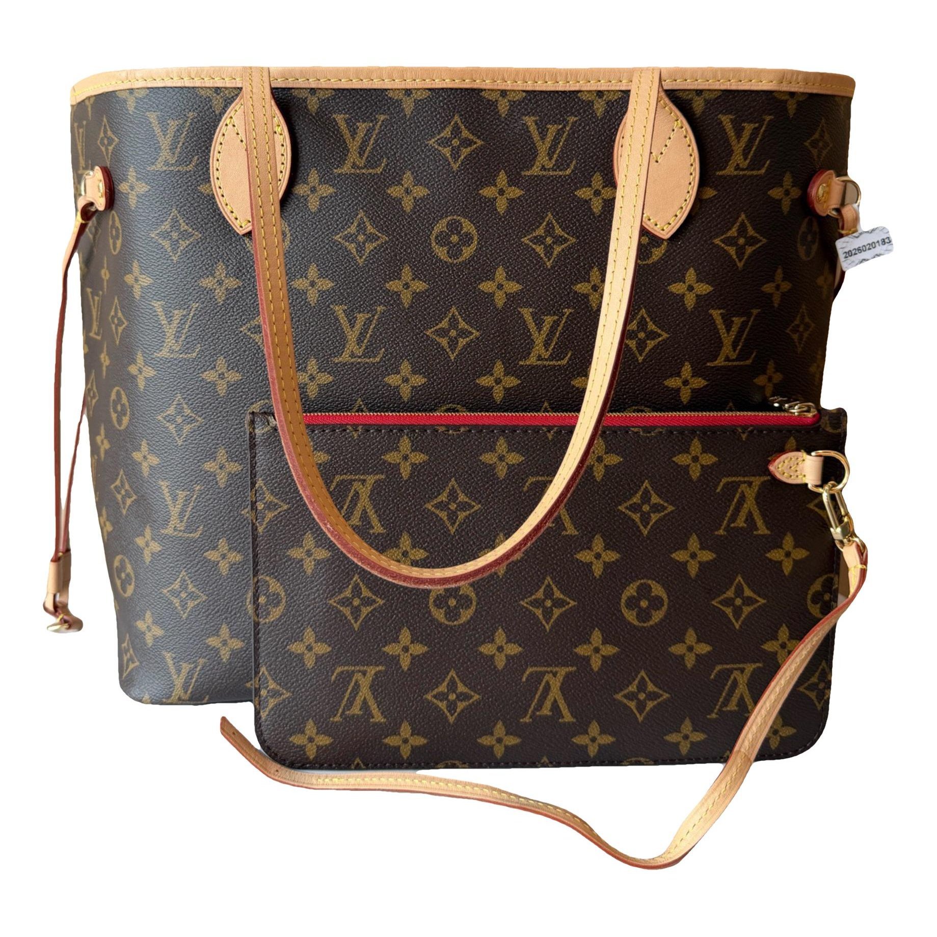 Neverfull leather handbag