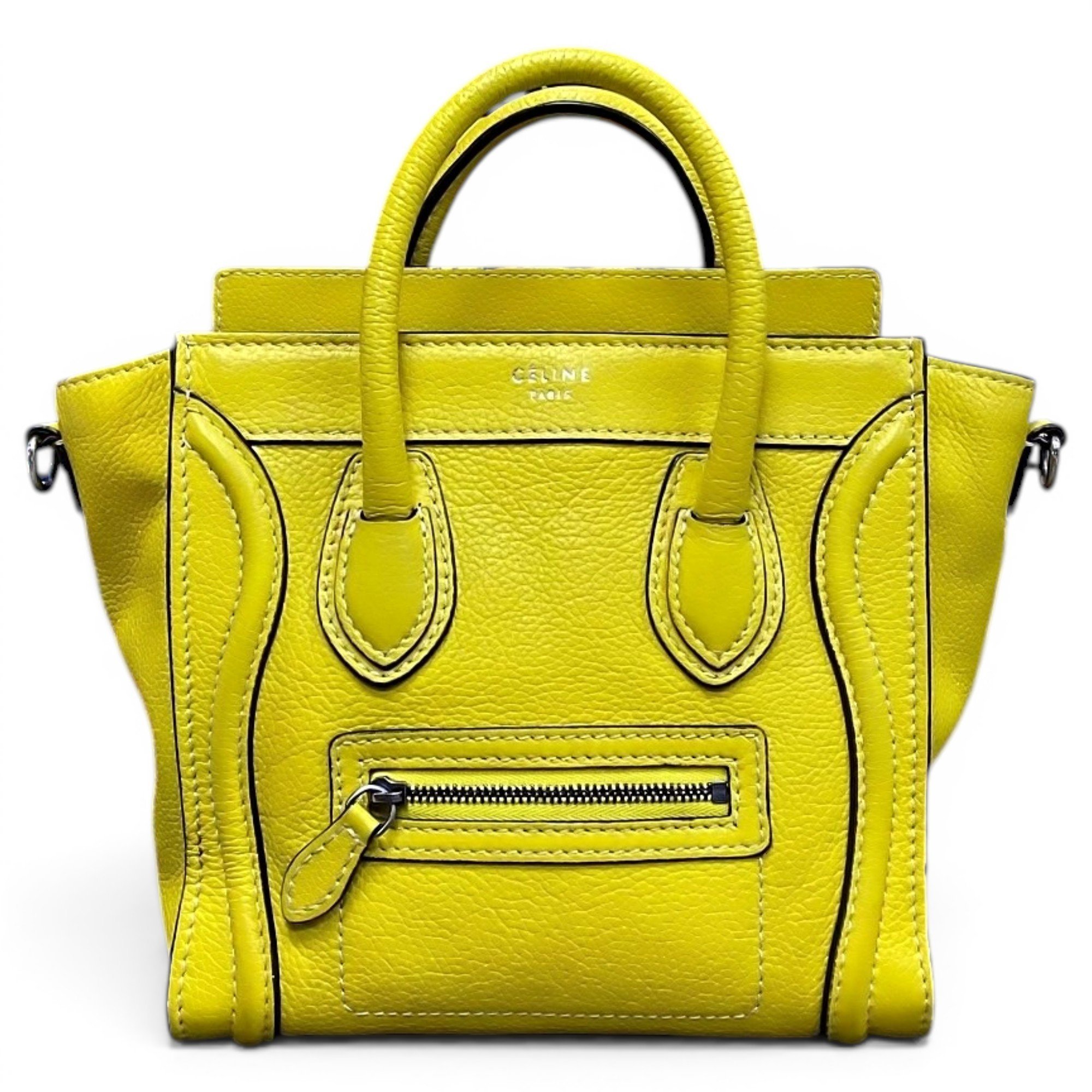 Luggage leather handbag