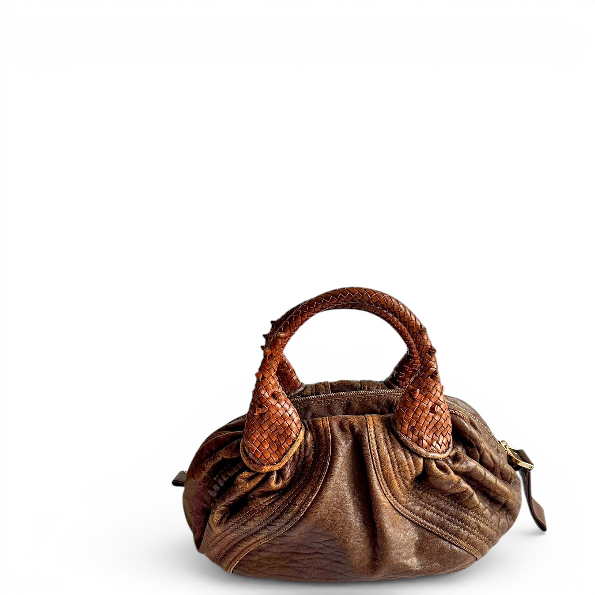 Leather handbag