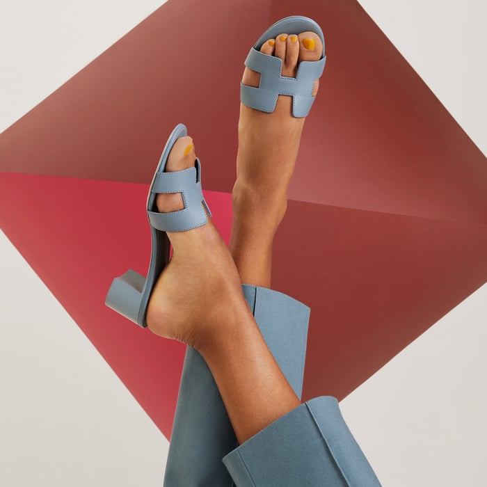 Gris Antarctique Oasis Sandal