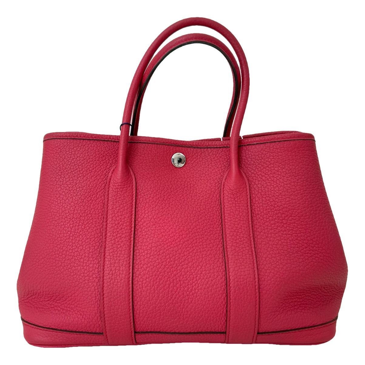 Garden Party leather handbag