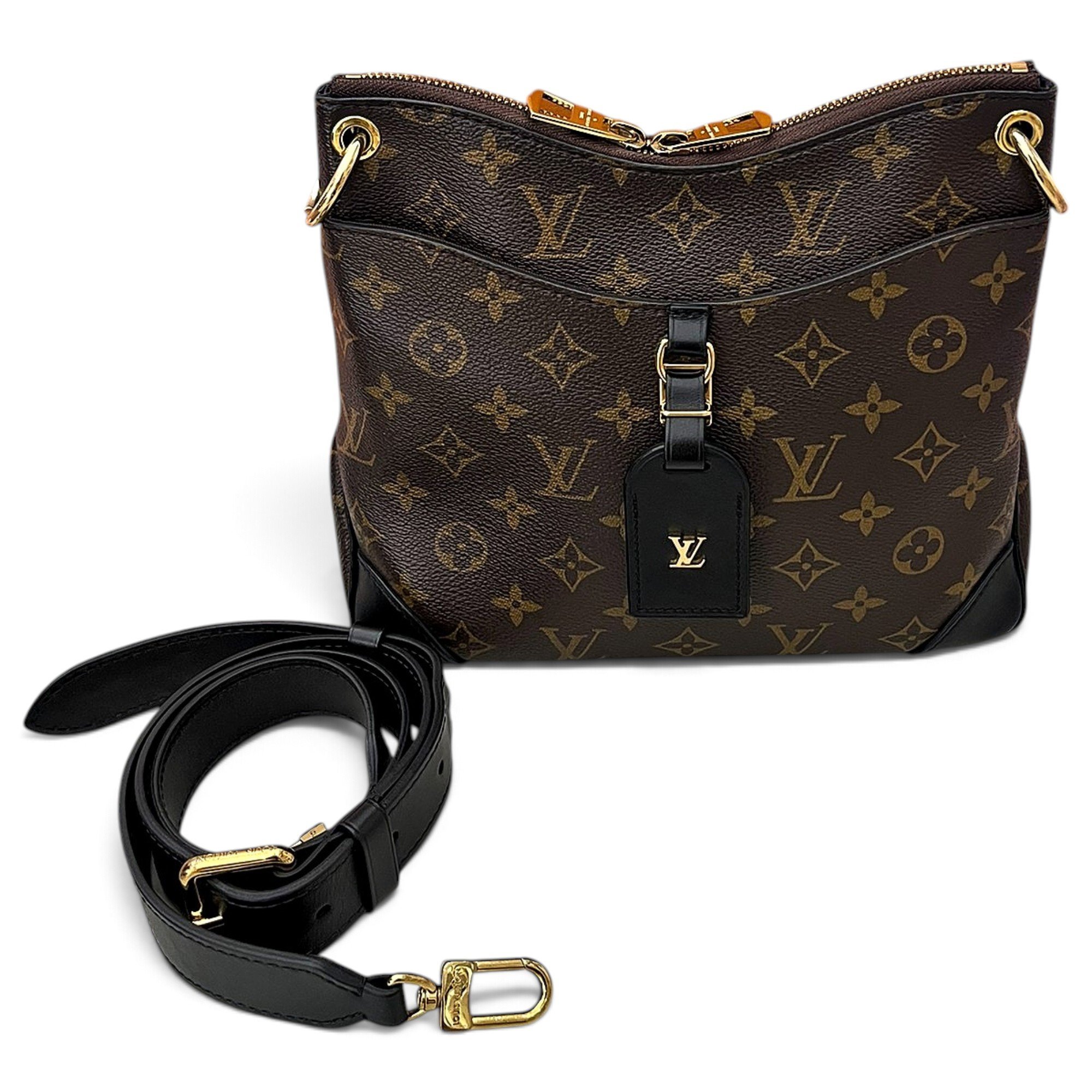 Odéon leather crossbody bag