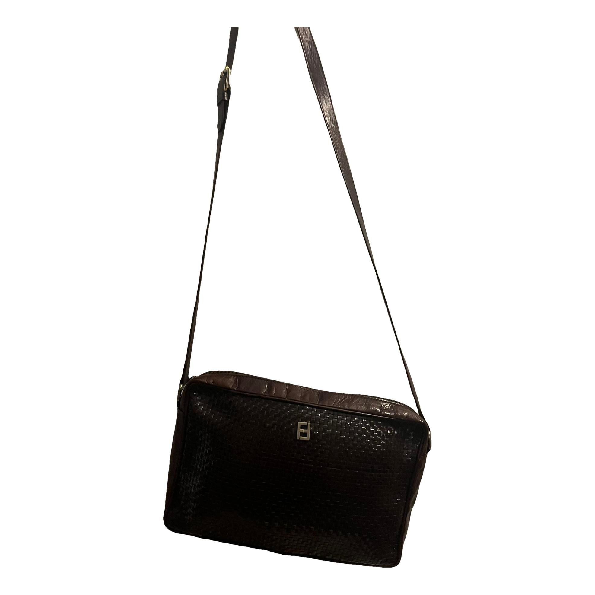 Leather crossbody bag