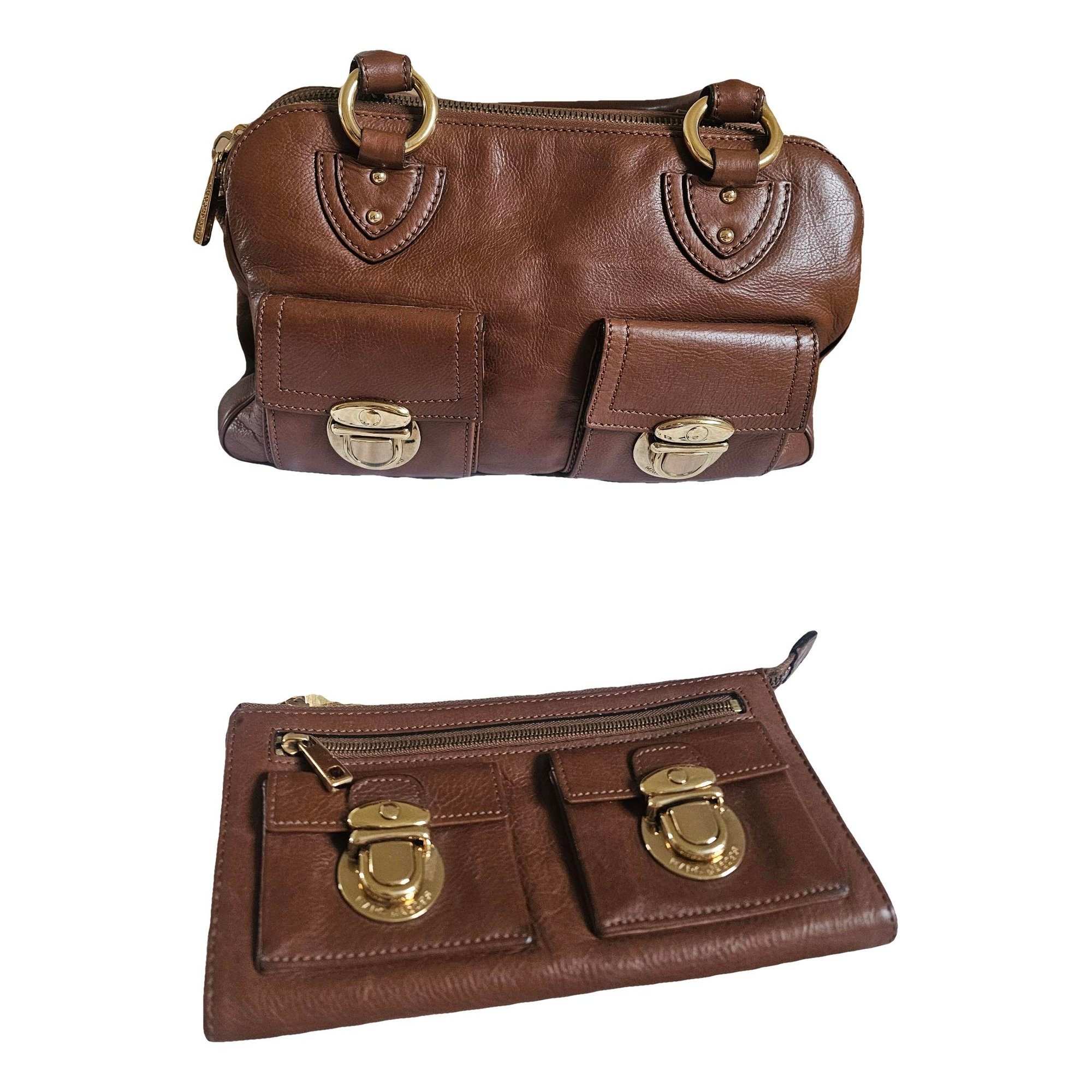 Leather handbag
