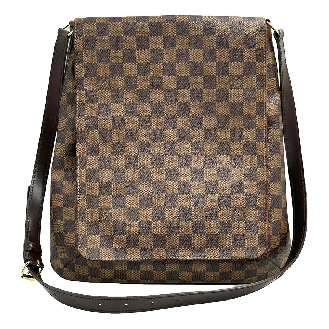 Musette cloth crossbody bag
