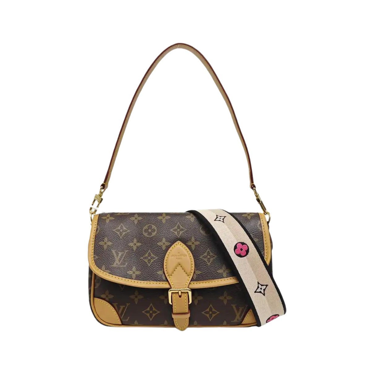 Diane leather crossbody bag